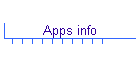 Apps info